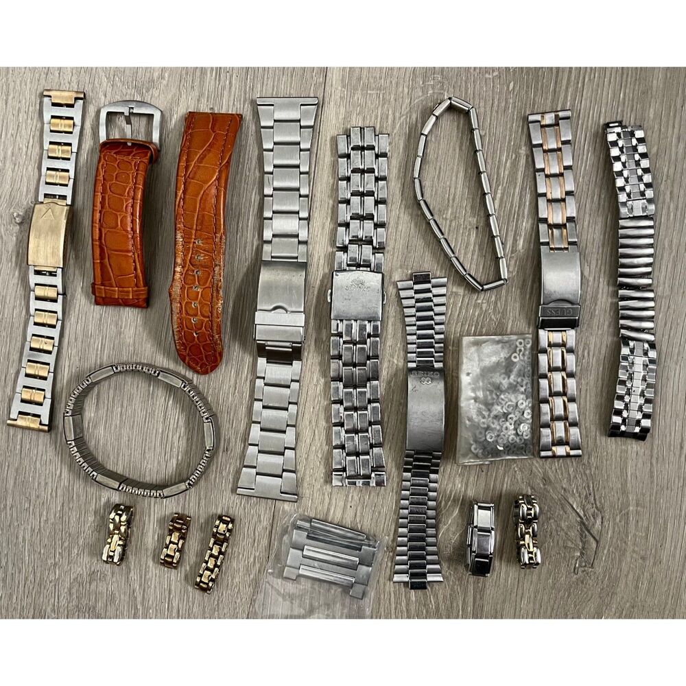 Assorted Lot Watch Parts Vintage